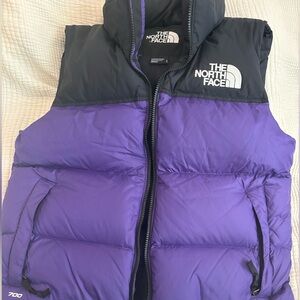 1996 Retro Nuptse Vest - Purple